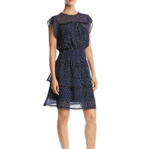 Bloomingdales, Tiered Polka Dot Dress, XS, NWT